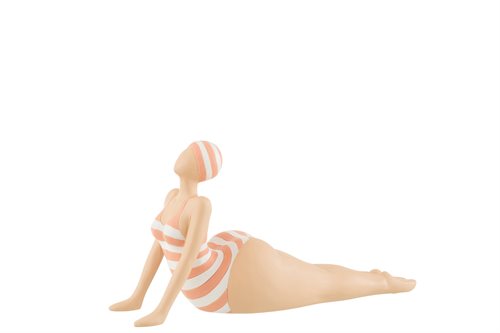 Yoga dame liggende
