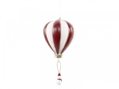 2 x Luftballon m. snemand til ophæng