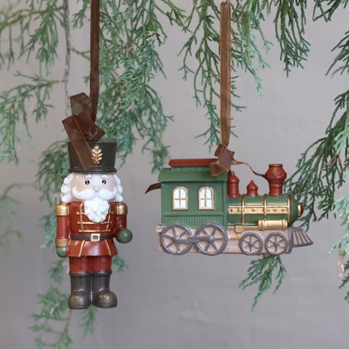 Noël Ophæng sæt af 2 