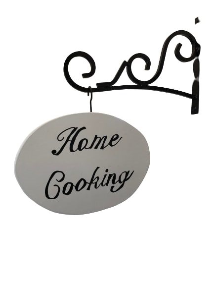 Skilt HOME Cooking