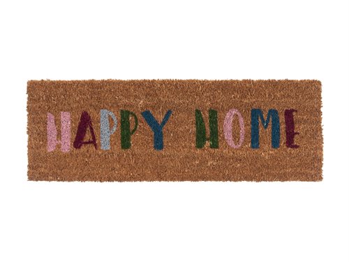 Dørmåtte i multicolour - HAPPY HOME